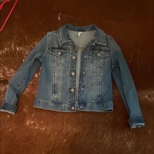 Kids Blue Denim Jacket